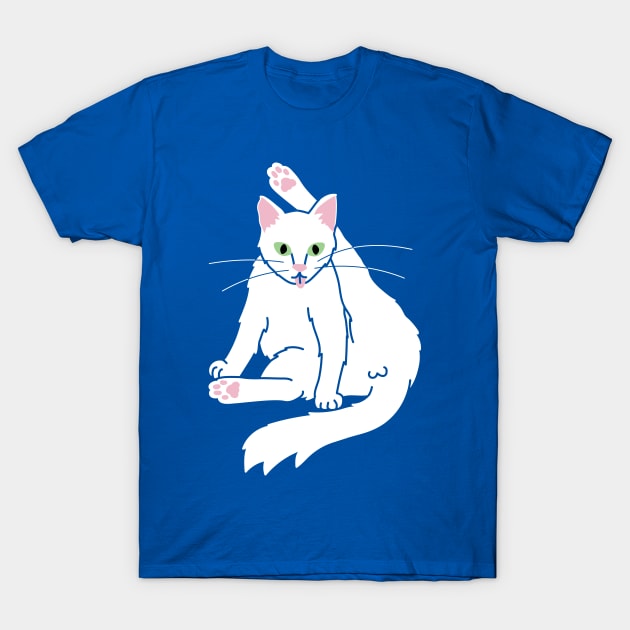 Cat bath T-Shirt by Thoo